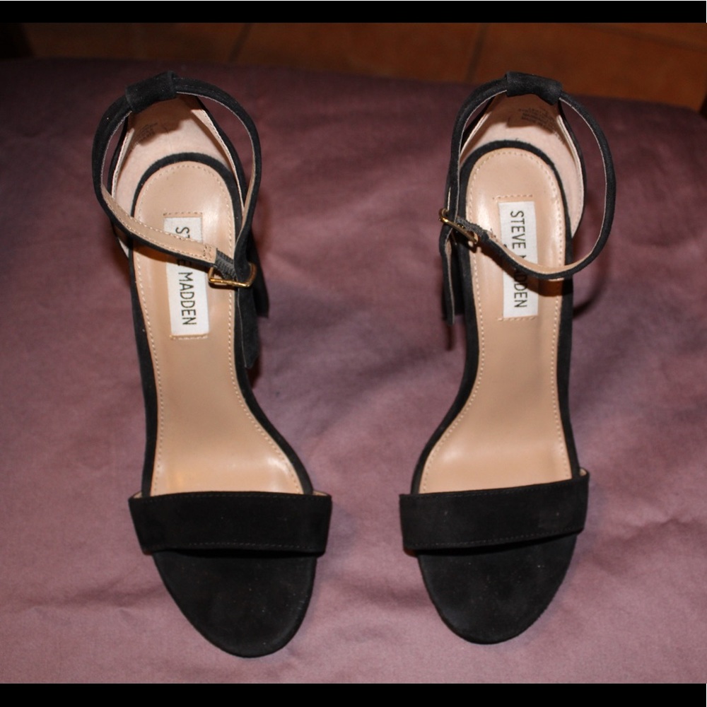 Steve Madden strap block heels